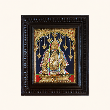 Pillayarpatti Vinayagar Tanjore Painting
