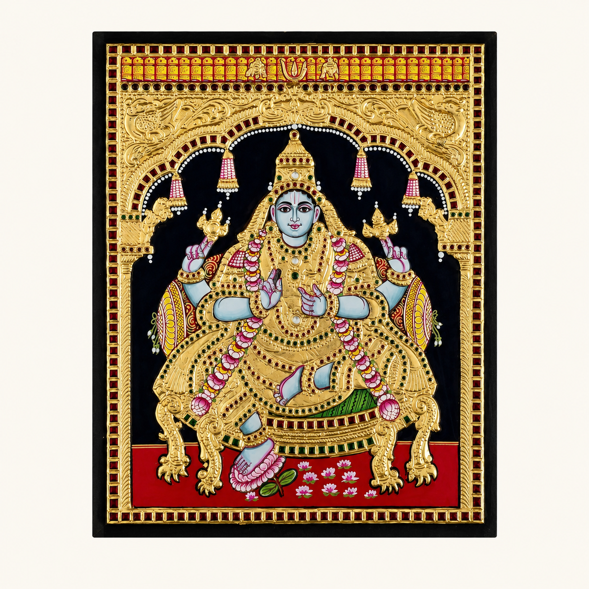 Dhanwantri Tanjore Painting
