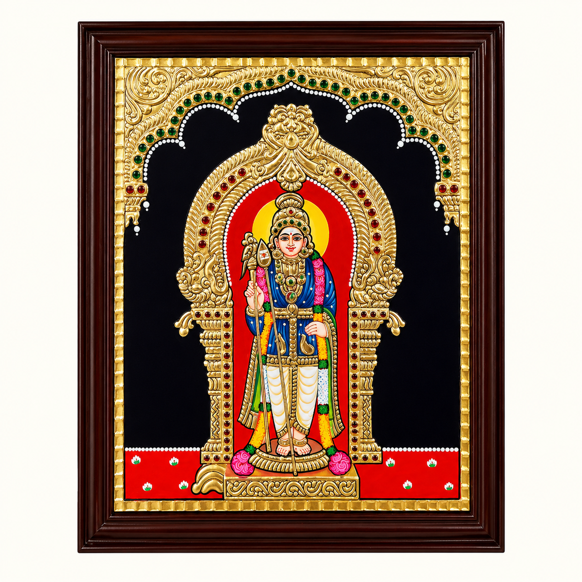 Palani Murugar Tanjore Painting