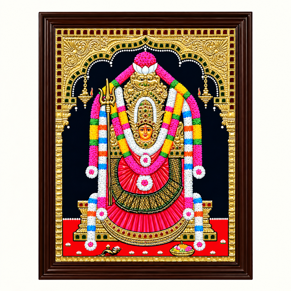 Selvanayaki Amman Tanjore Painting