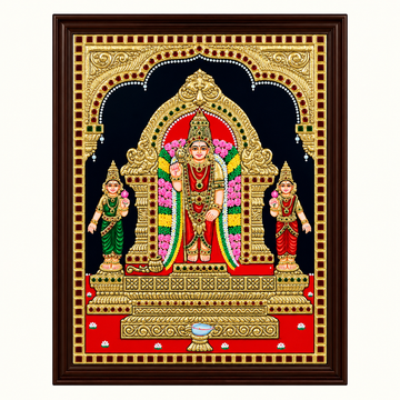 Thiruthani Murugan Tanjore Painting